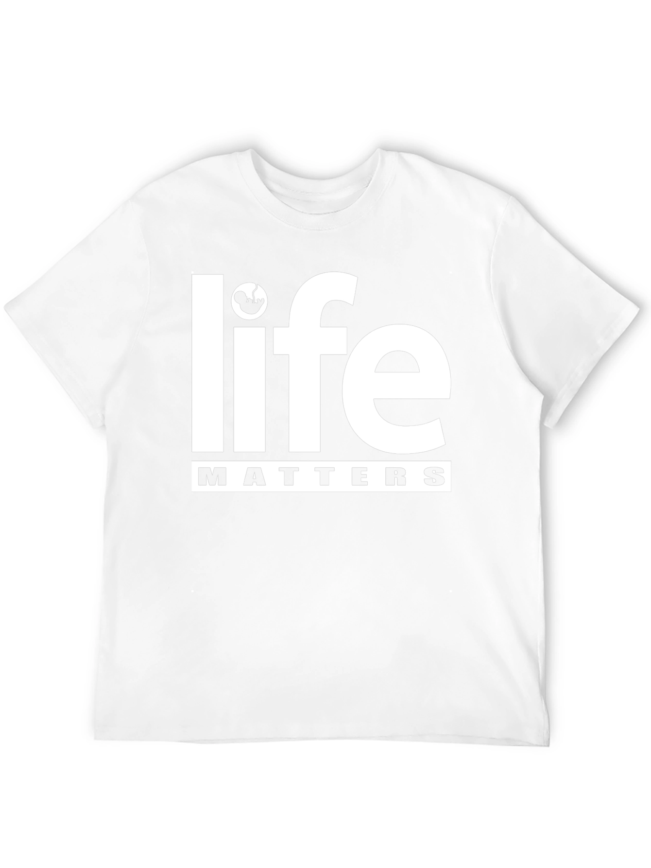 Life Matters Pro-Life T-Shirt Black