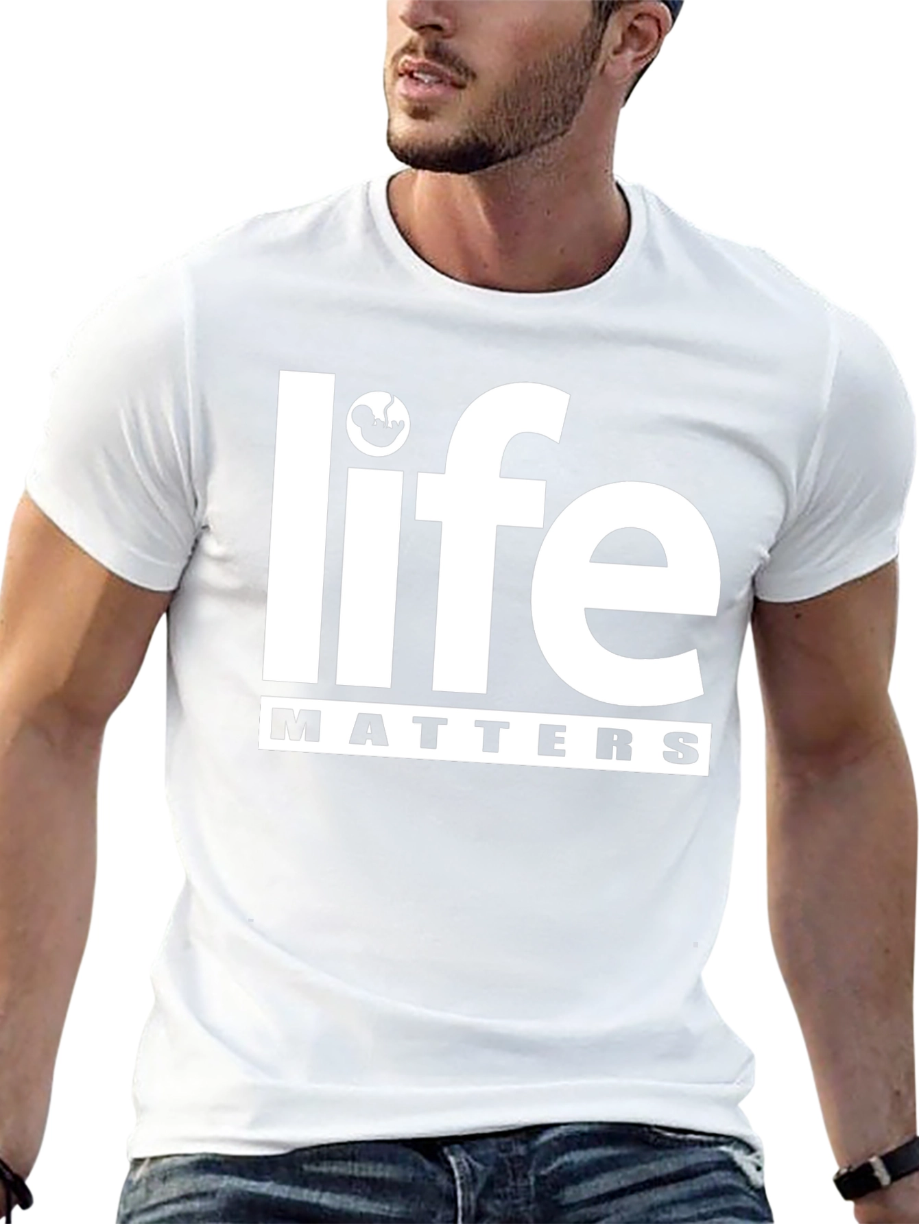 Life Matters Pro-Life T-Shirt Black