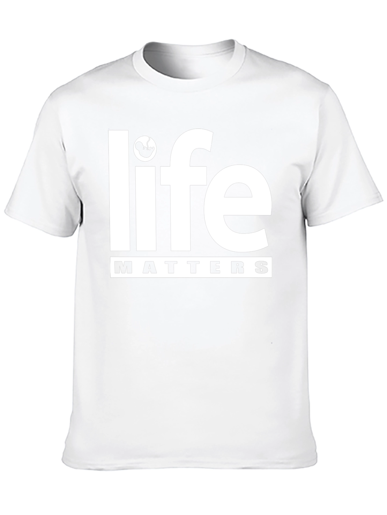 Life Matters Pro-Life T-Shirt Black