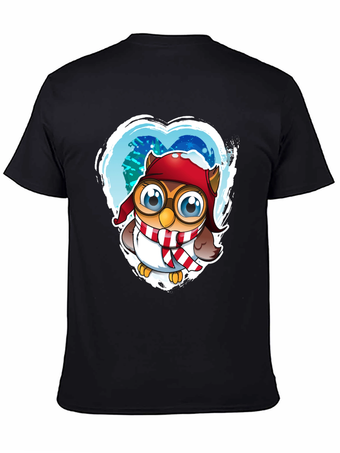Cute Winter Owl T-Shirt