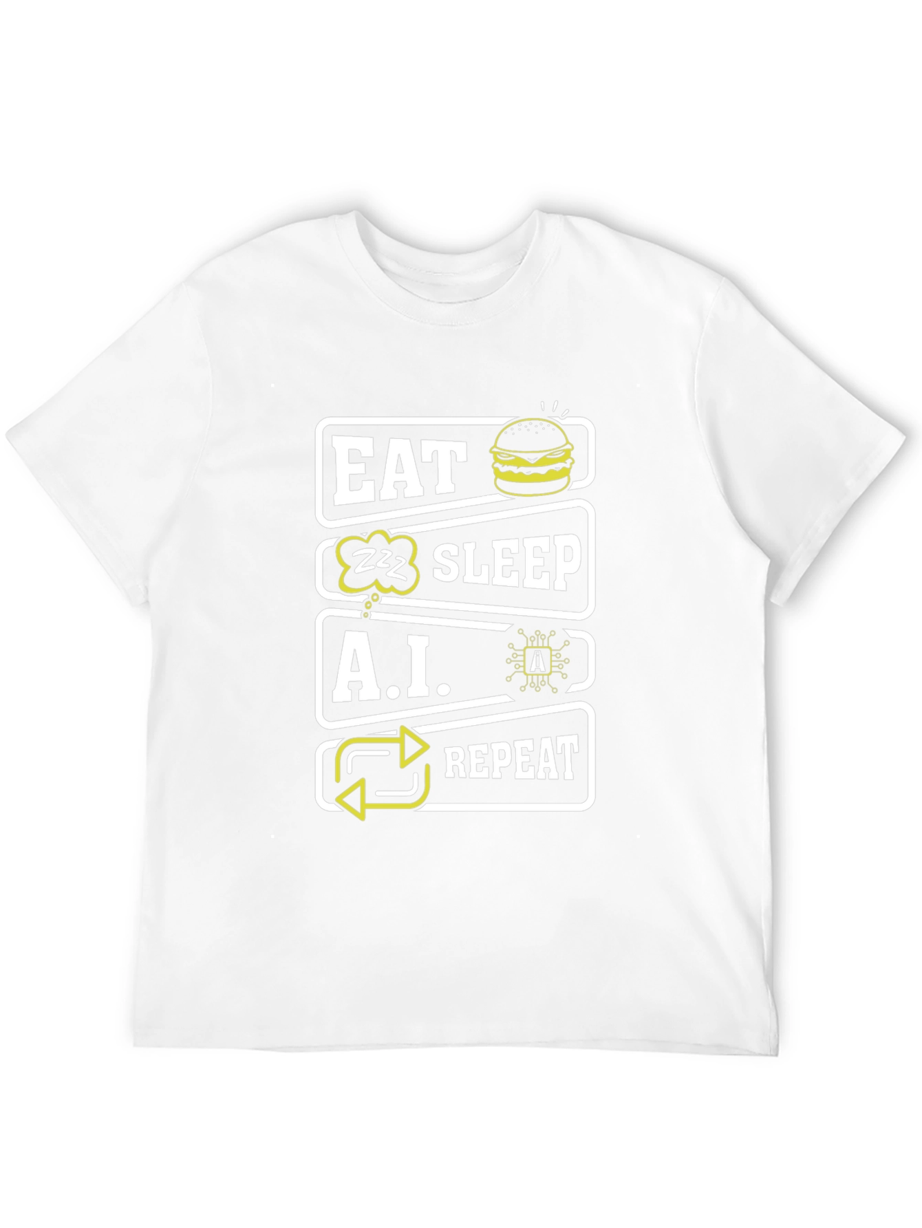 Eat Sleep A.I. Repeat T-Shirt