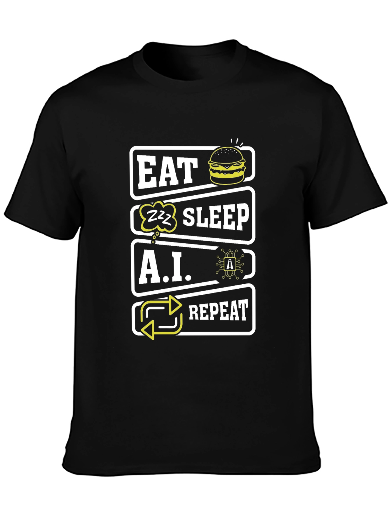 Eat Sleep A.I. Repeat T-Shirt