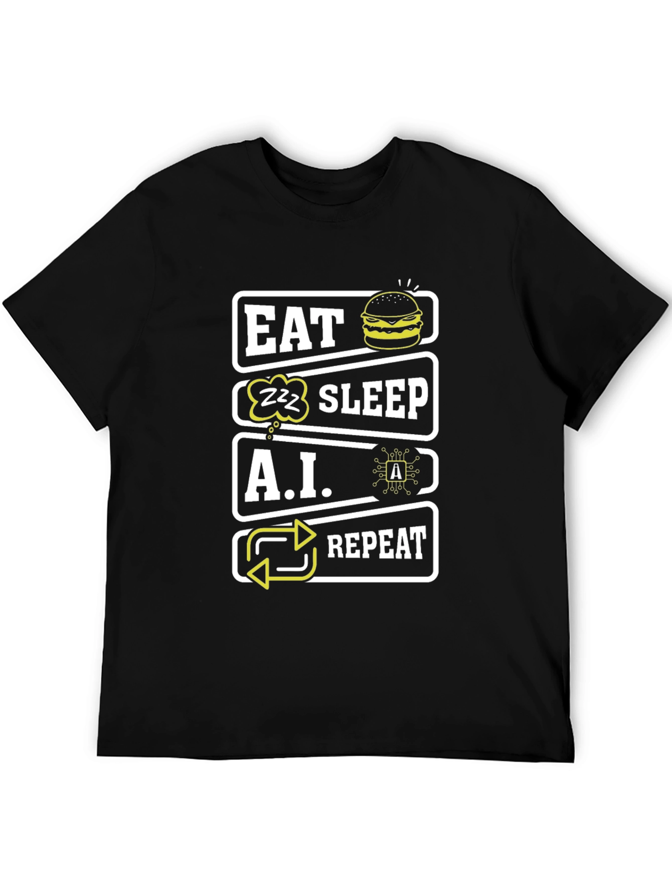 Eat Sleep A.I. Repeat T-Shirt