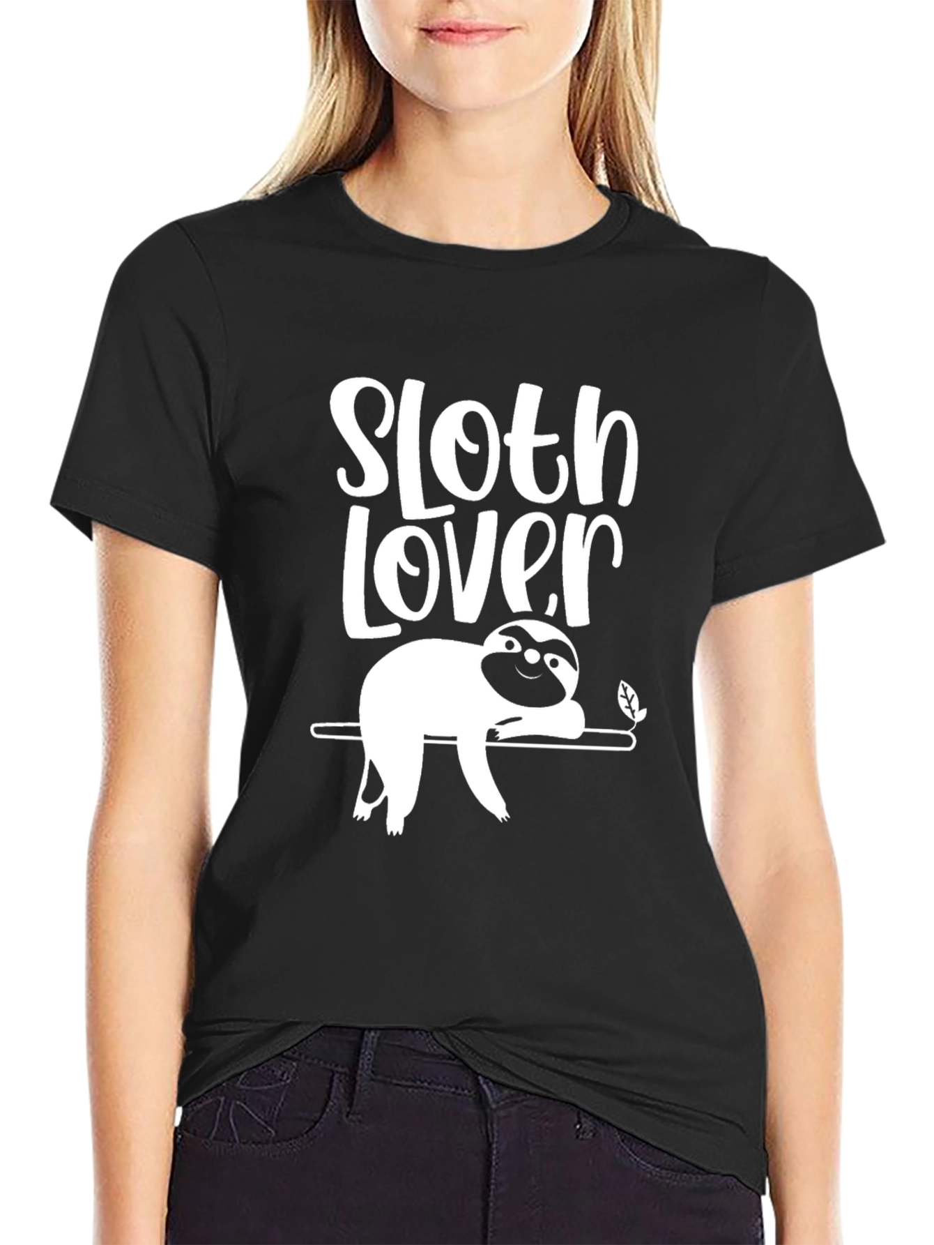 Sloth Lover Graphic T-Shirt | Mens Crew Neck Tee