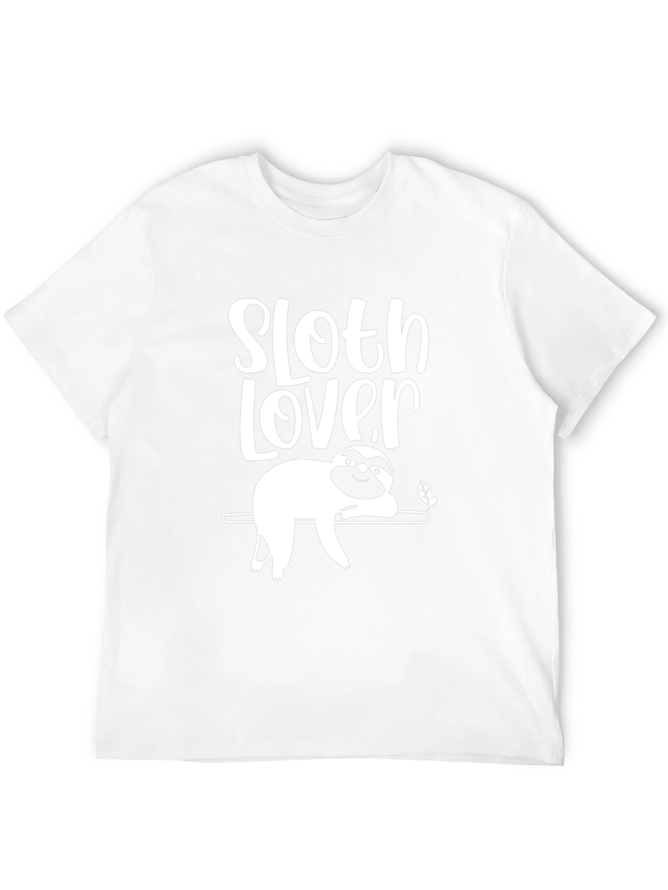 Sloth Lover Graphic T-Shirt | Mens Crew Neck Tee