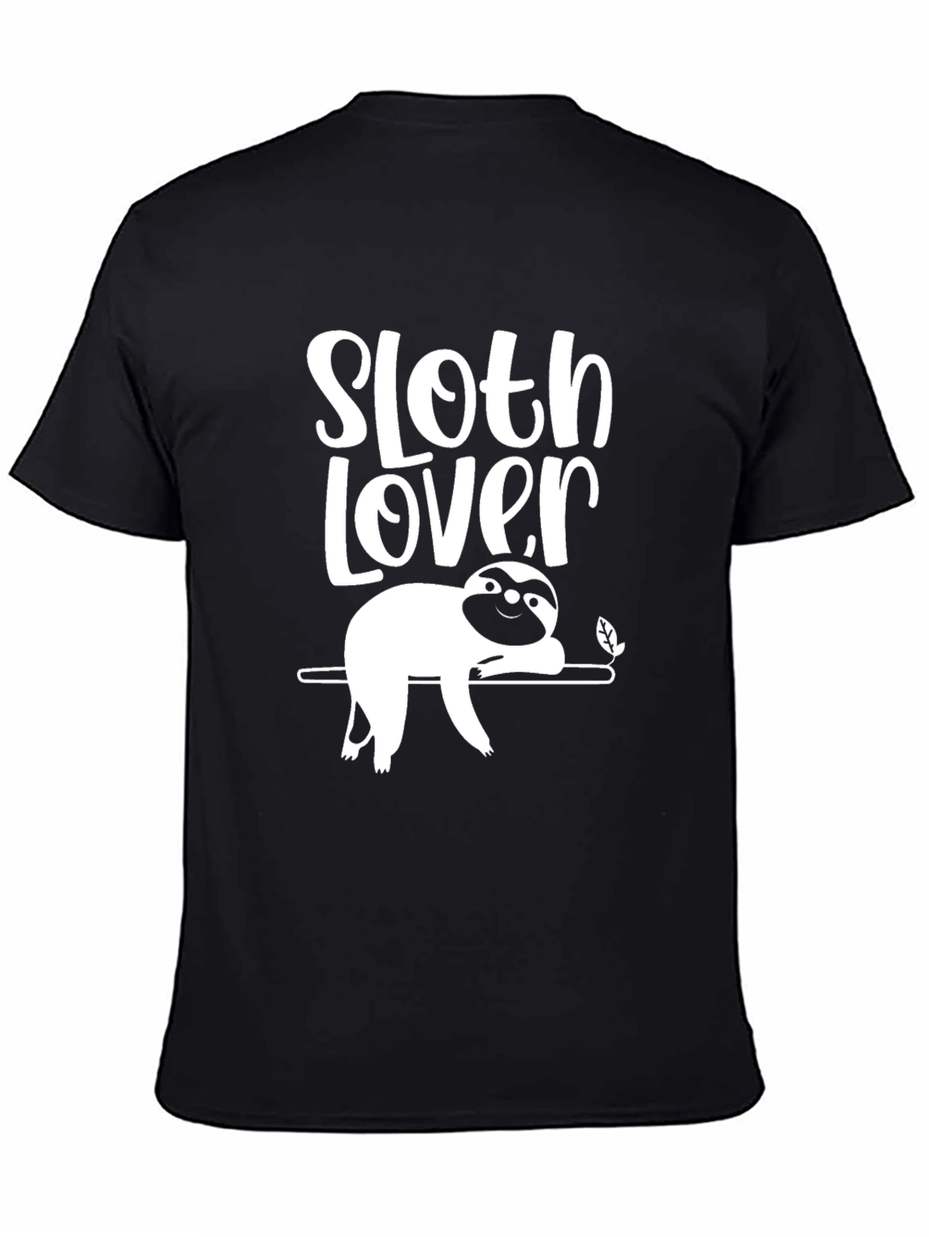 Sloth Lover Graphic T-Shirt | Mens Crew Neck Tee