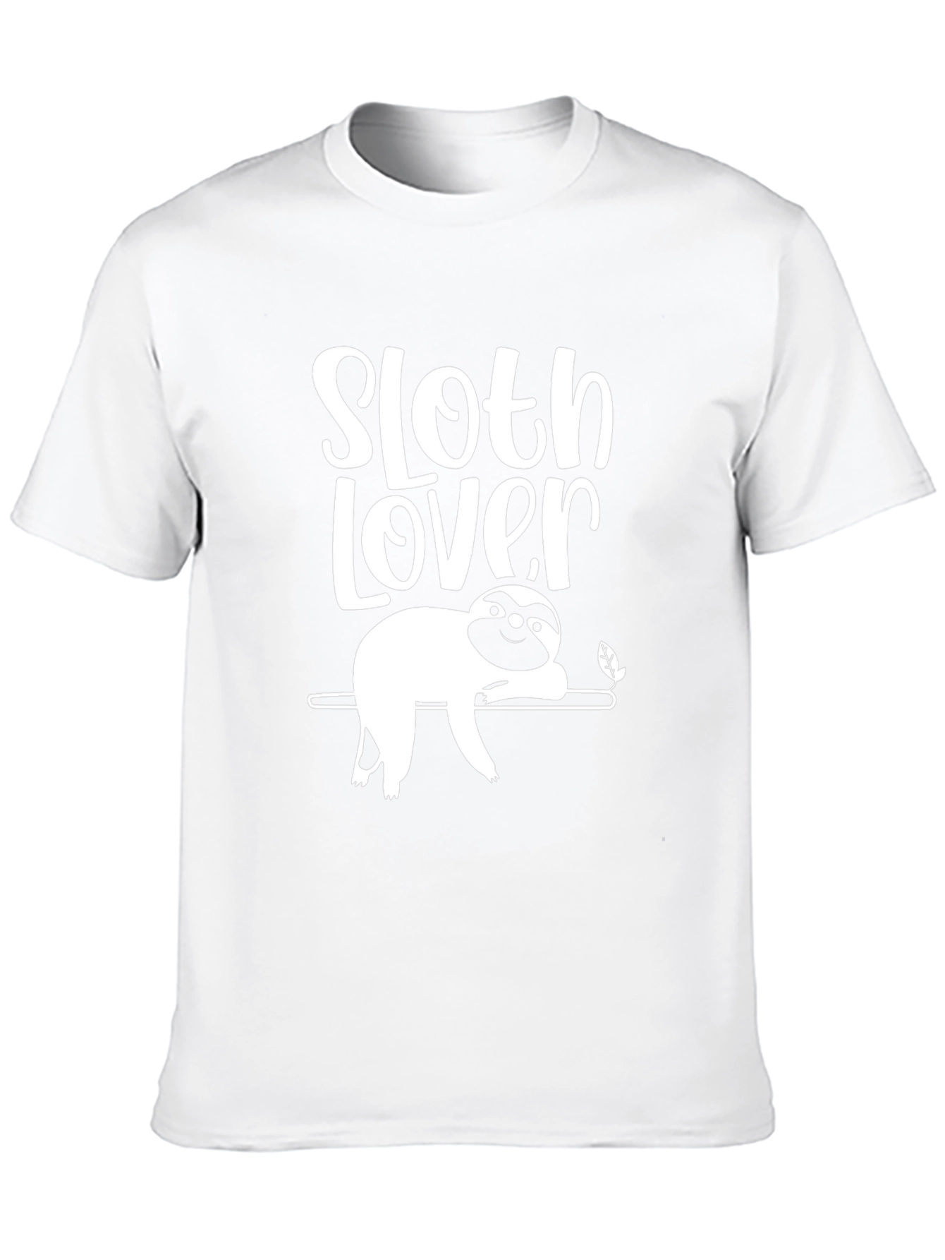 Sloth Lover Graphic T-Shirt | Mens Crew Neck Tee