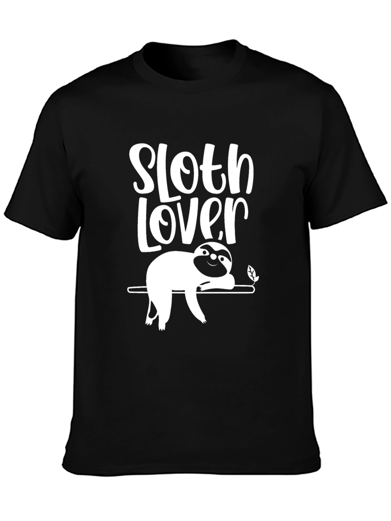 Sloth Lover Graphic T-Shirt | Mens Crew Neck Tee