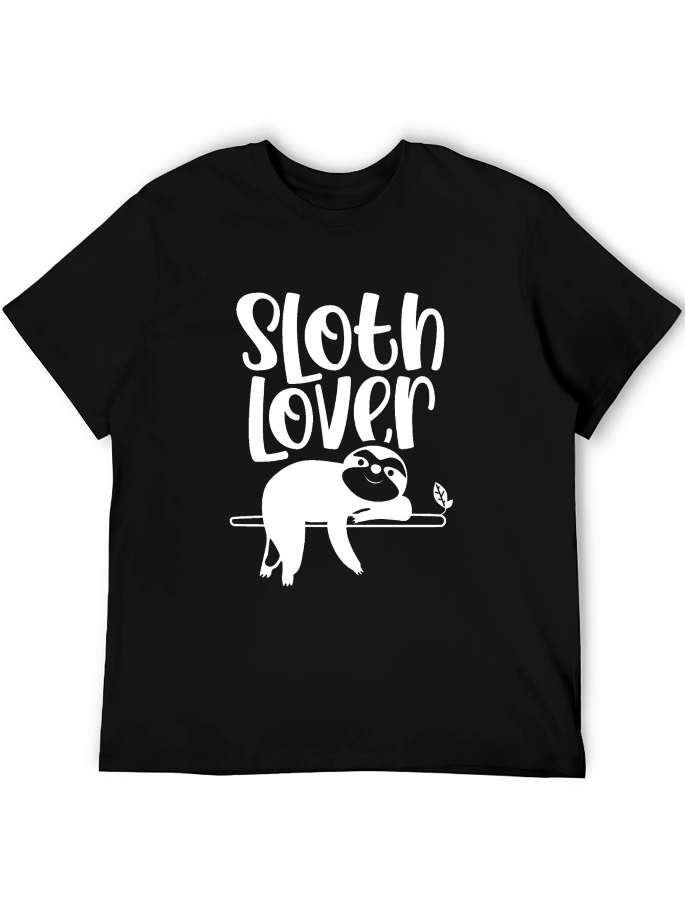 Sloth Lover Graphic T-Shirt | Mens Crew Neck Tee