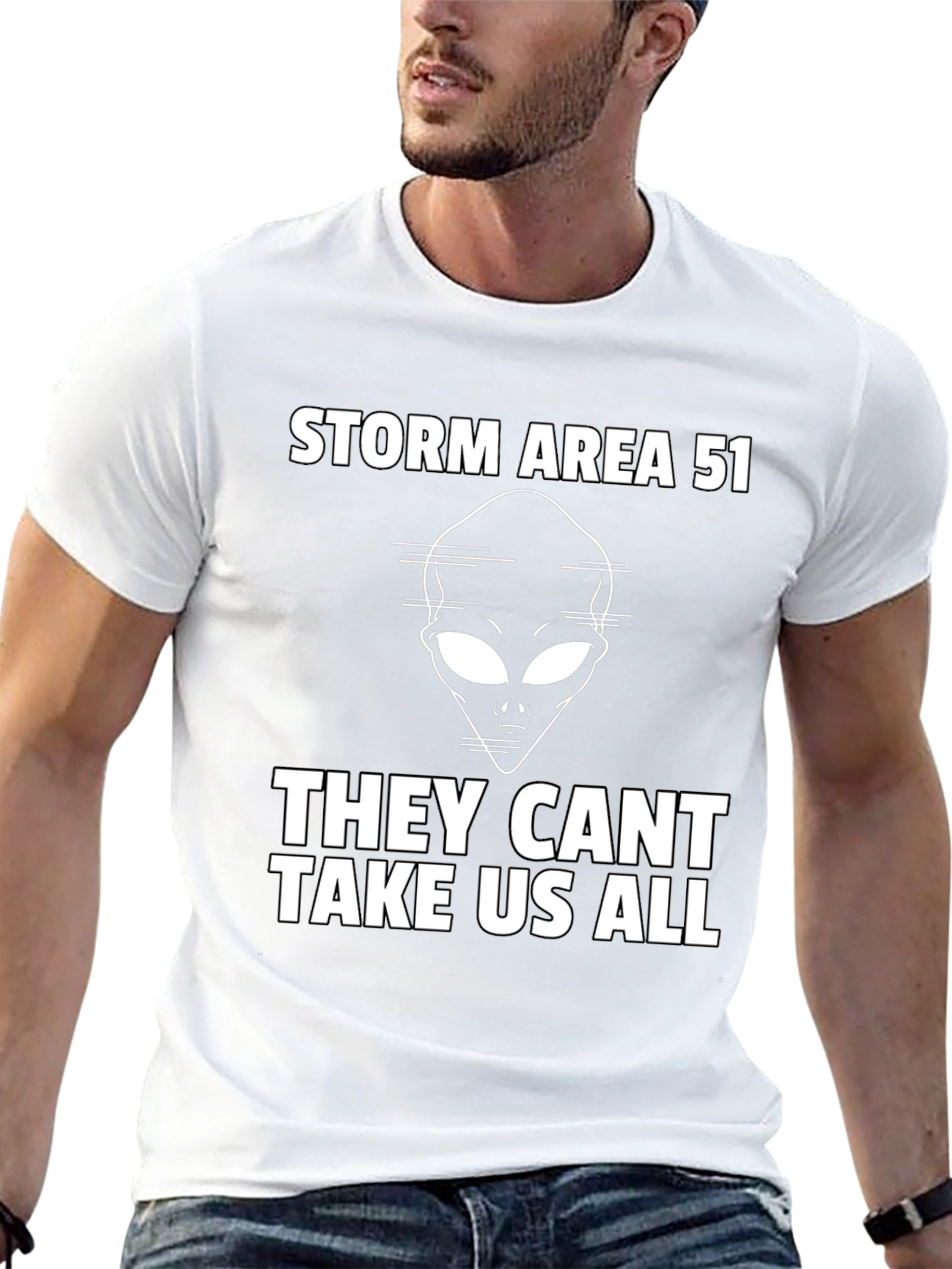 Storm Area 51 Alien Graphic T-Shirt