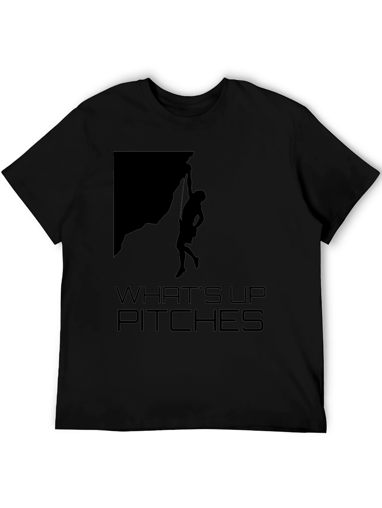 Whats Up Pitches Climbing T-Shirt