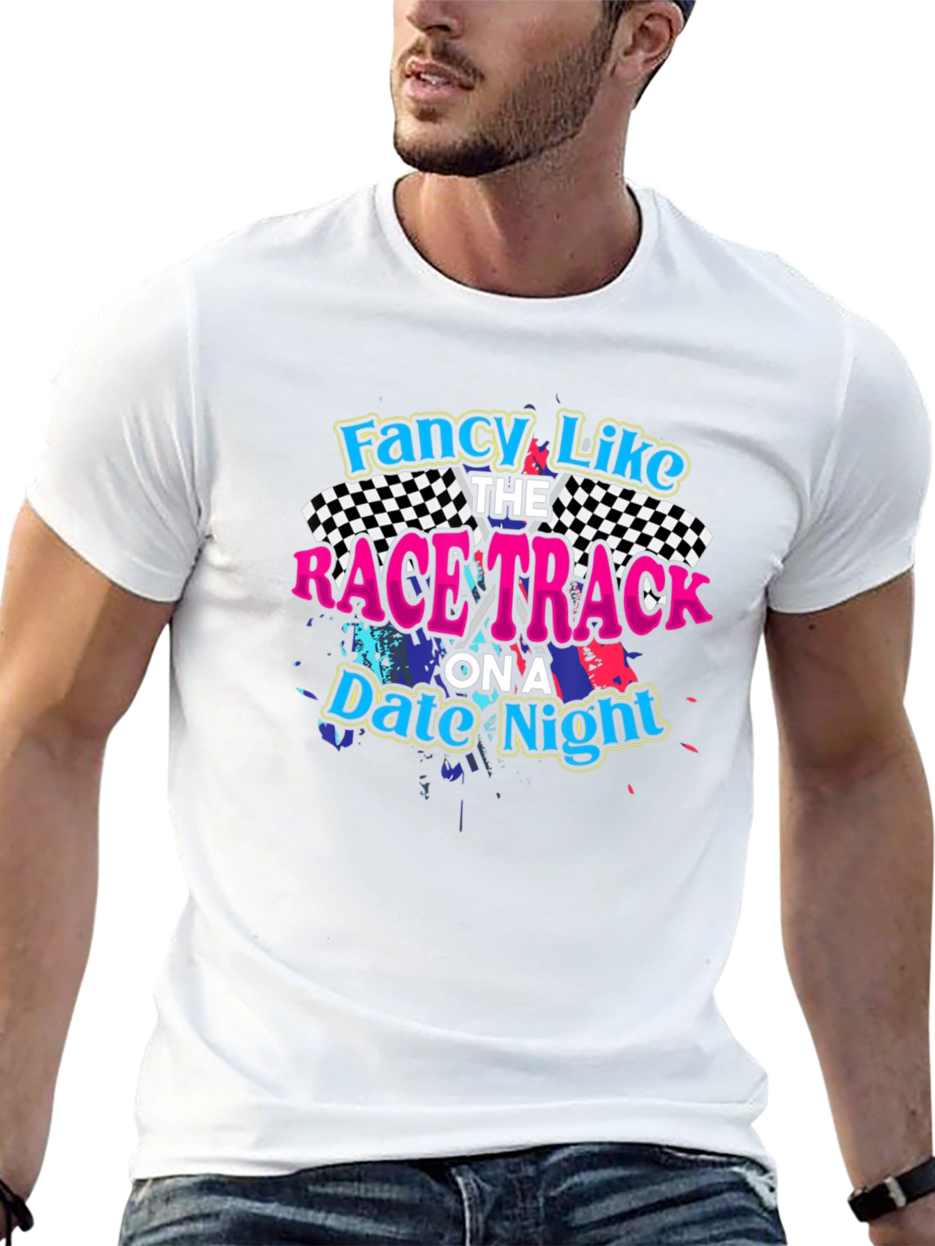 Fancy Like Race Track T-Shirt - Date Night Tee
