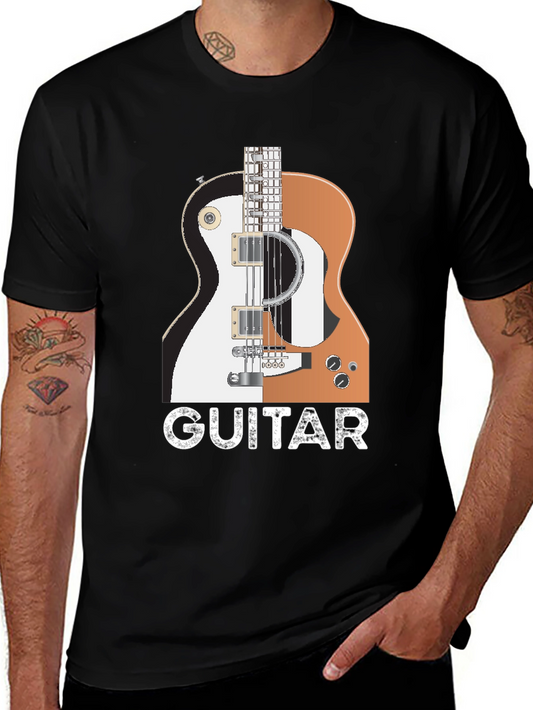 Guitar Graphic T-Shirt - Music Lover Tee