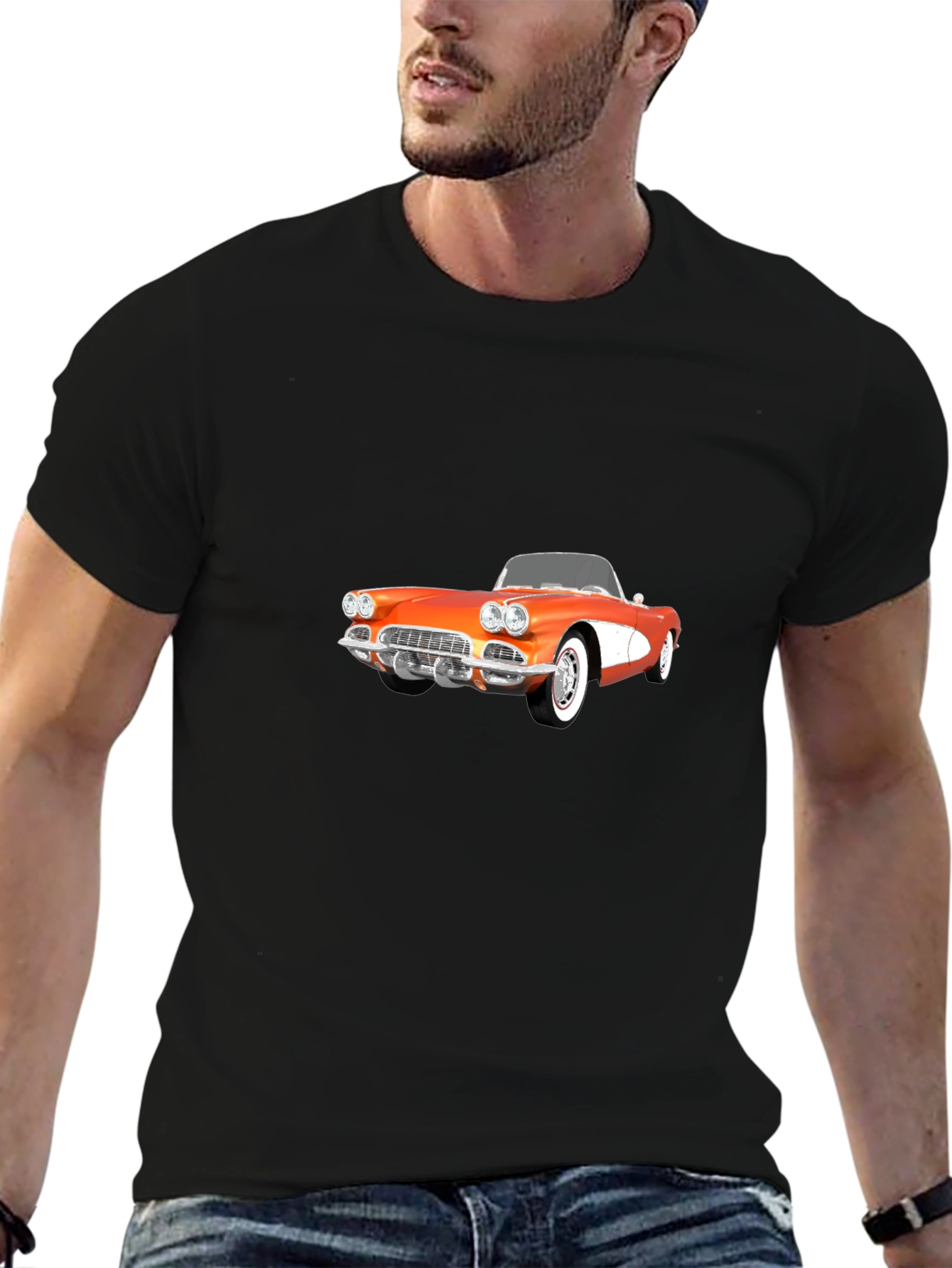 Classic Car T-Shirt - Retro Automotive Style