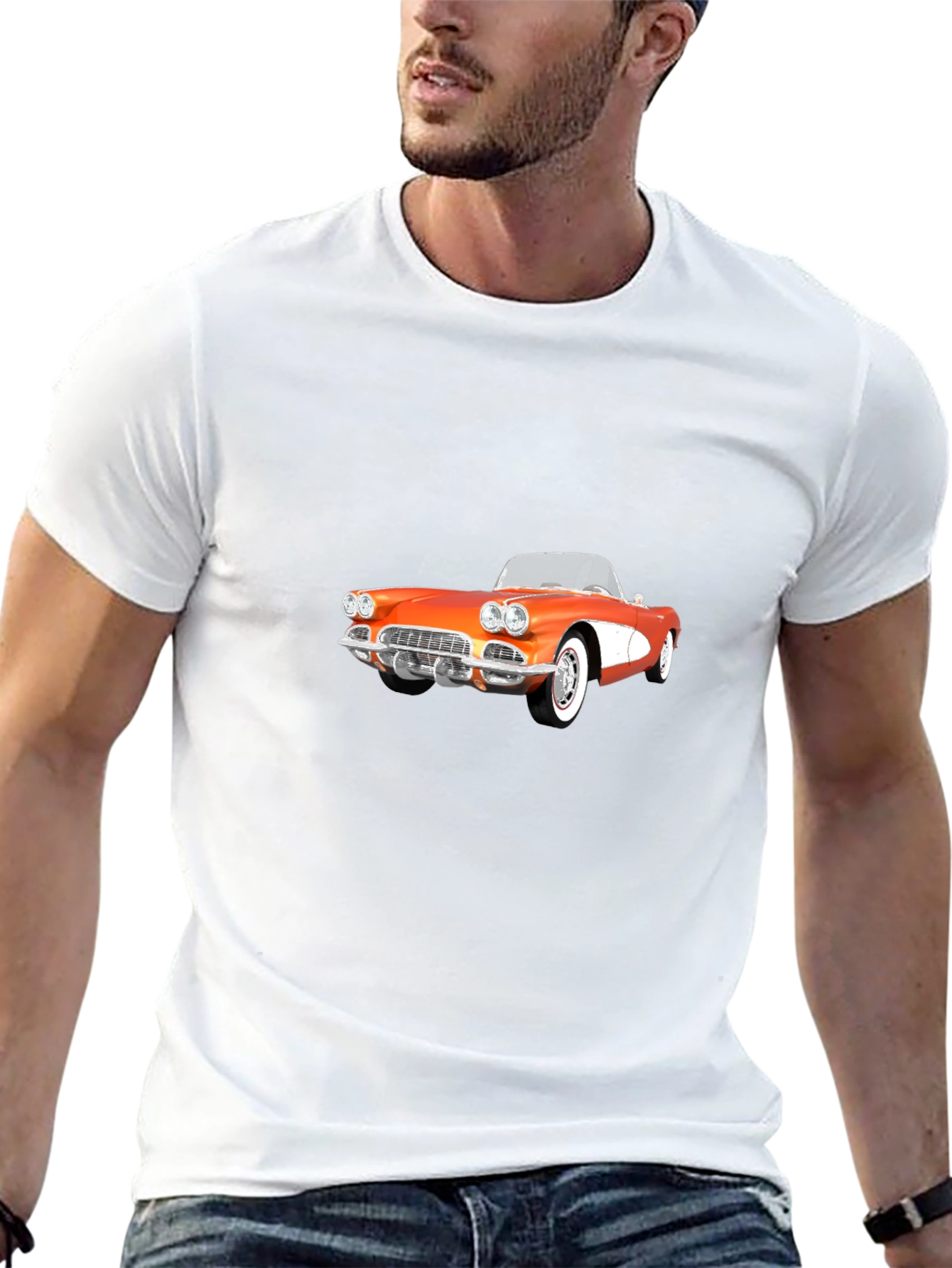 Classic Car T-Shirt - Retro Automotive Style