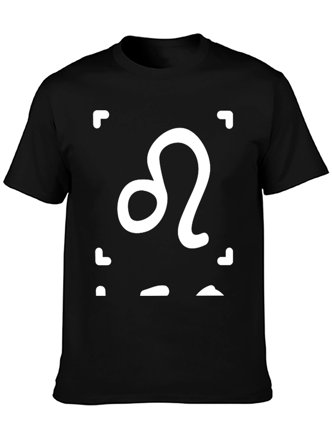 Leo Zodiac T-Shirt - Black Astrology Tee