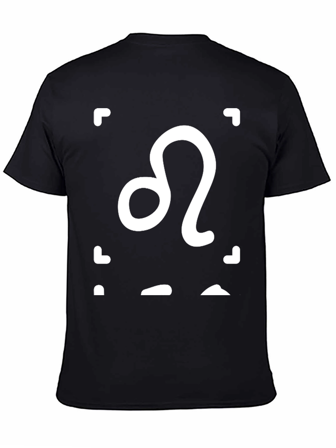 Leo Zodiac T-Shirt - Black Astrology Tee