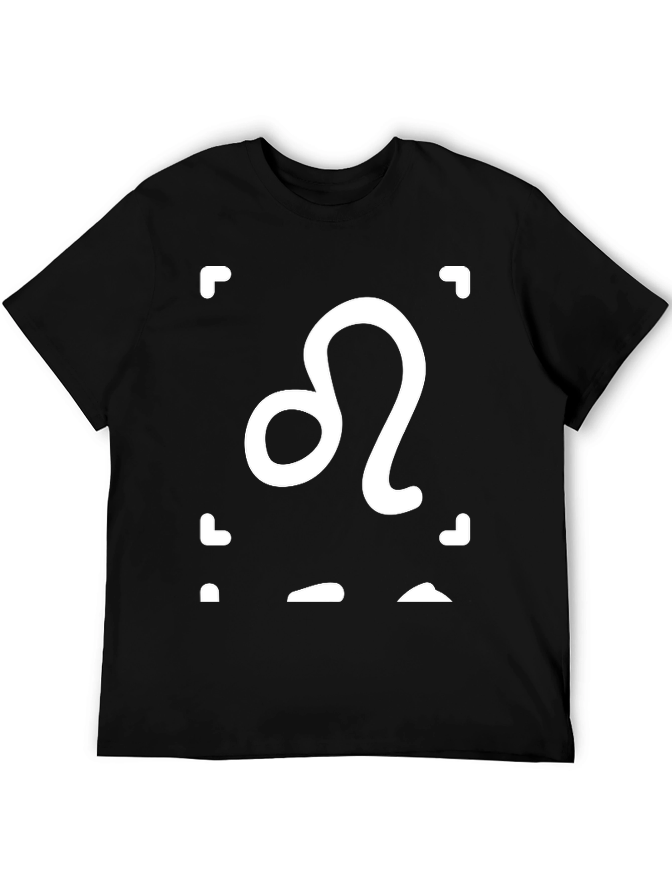 Leo Zodiac T-Shirt - Black Astrology Tee
