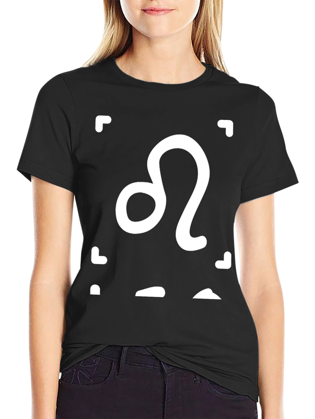 Leo Zodiac T-Shirt - Black Astrology Tee