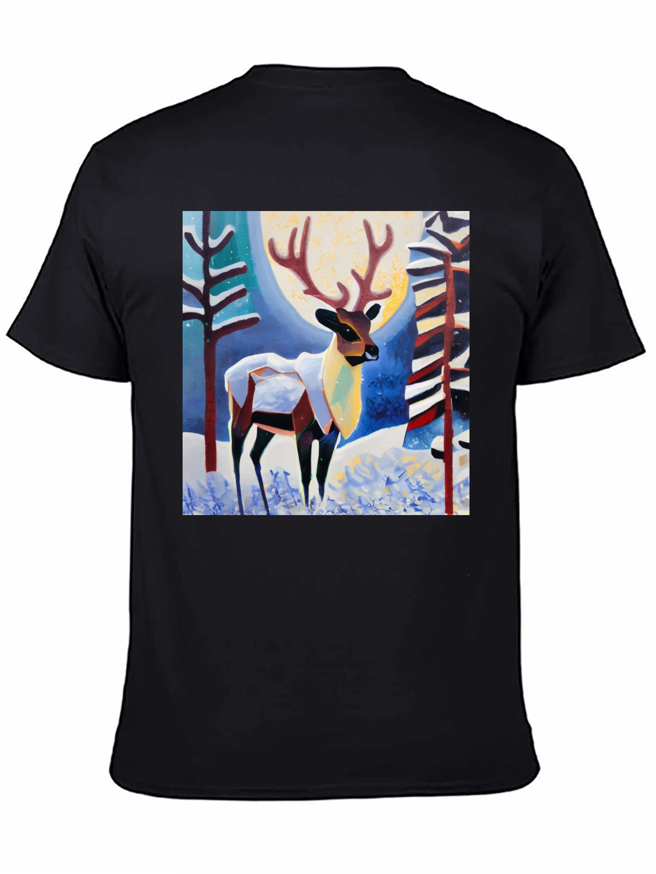 Whimsical Reindeer Graphic Tee