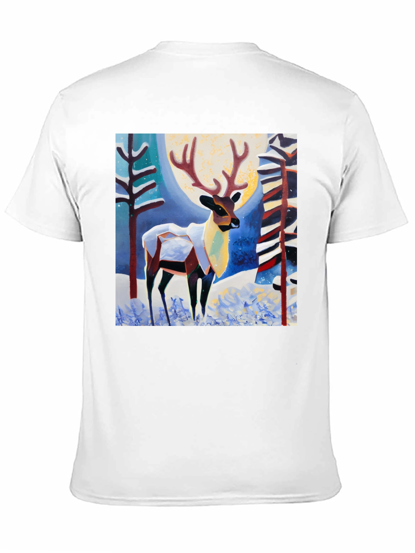 Whimsical Reindeer Graphic Tee