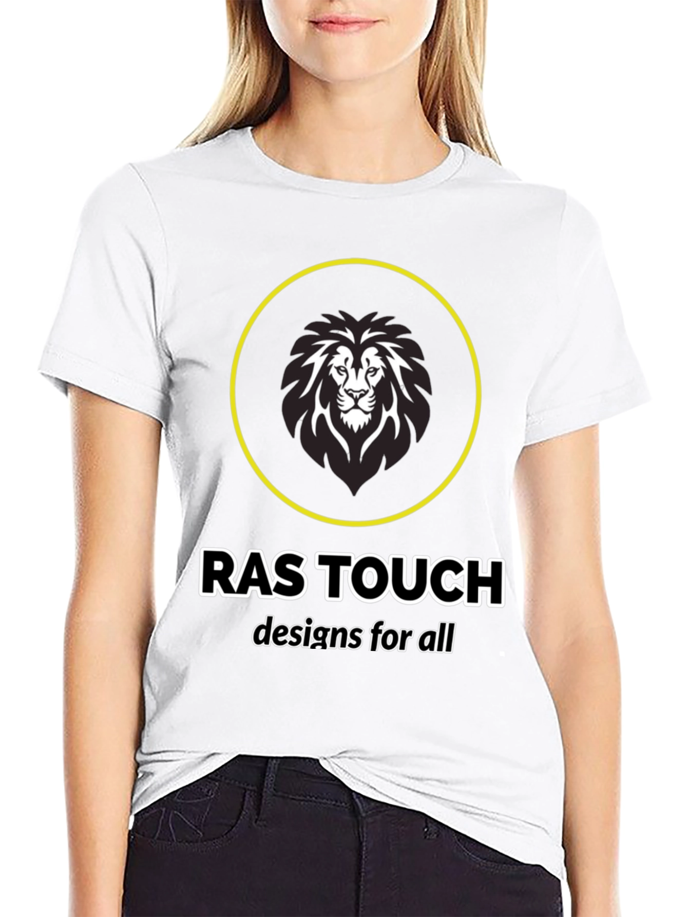 Lion Emblem Tee - Ras Touch Designs