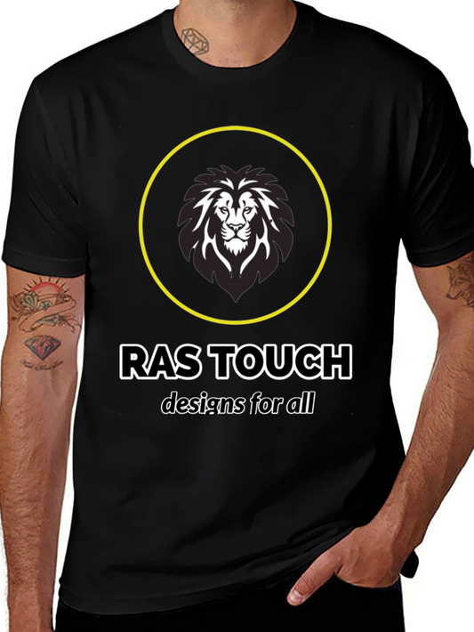 Lion Emblem Tee - Ras Touch Designs