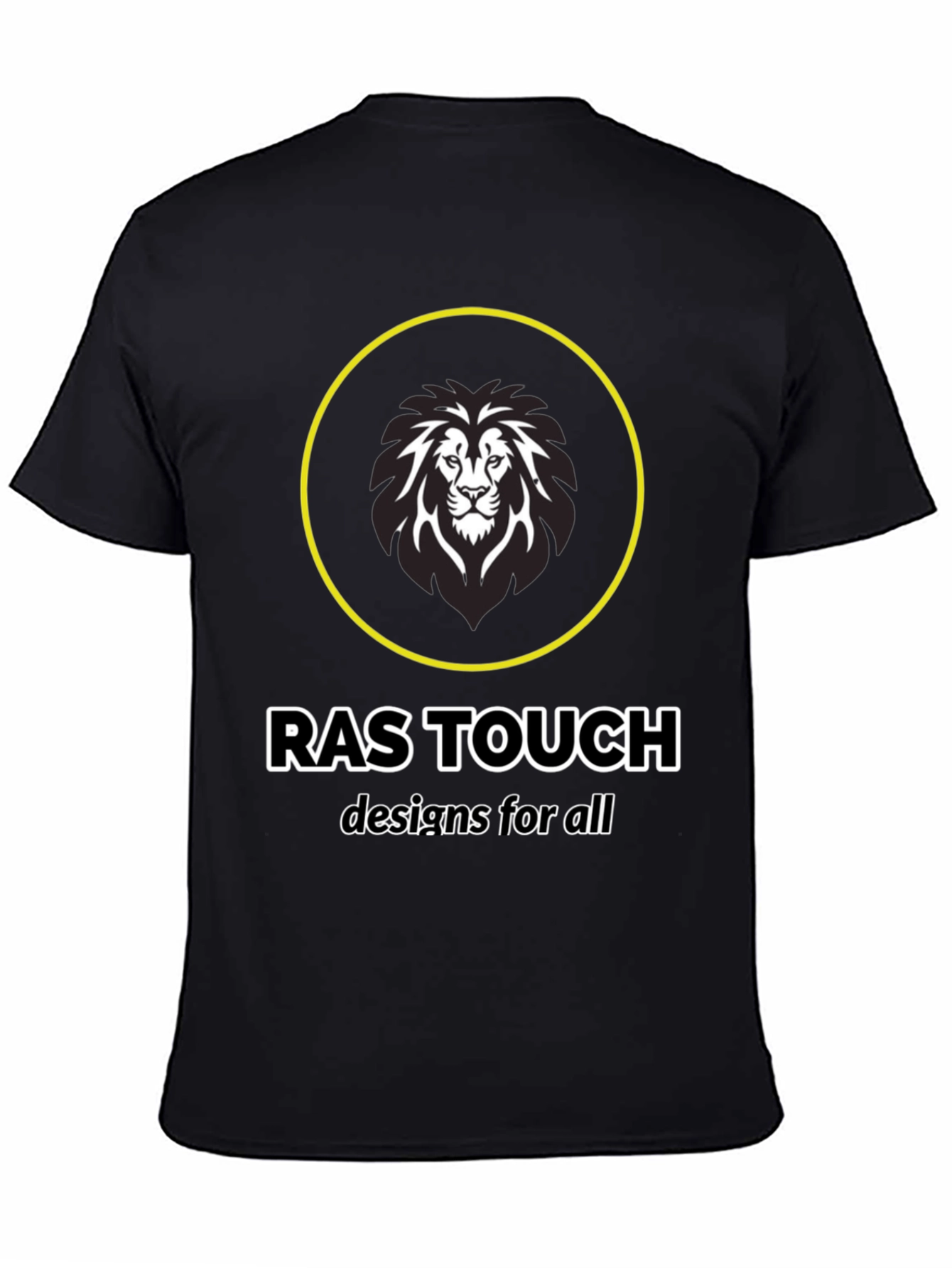 Lion Emblem Tee - Ras Touch Designs