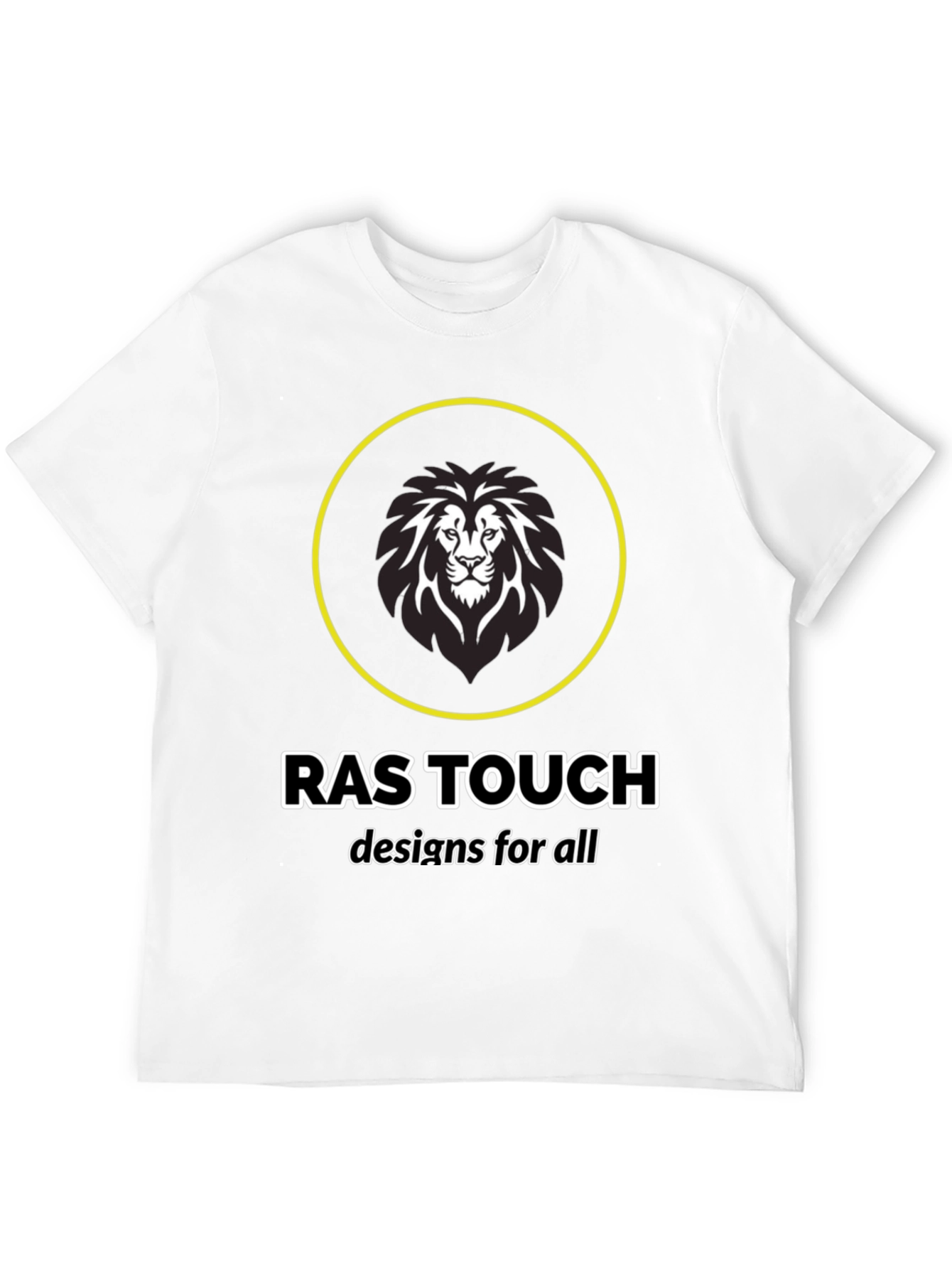 Lion Emblem Tee - Ras Touch Designs