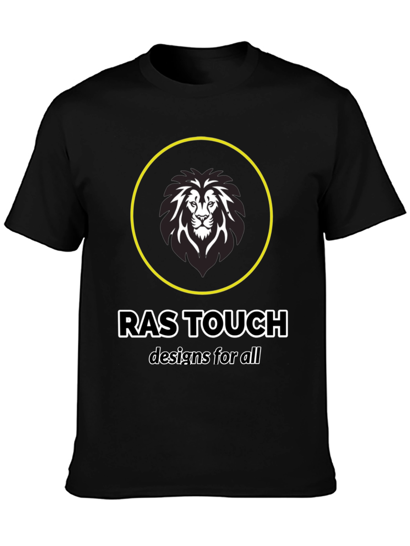 Lion Emblem Tee - Ras Touch Designs