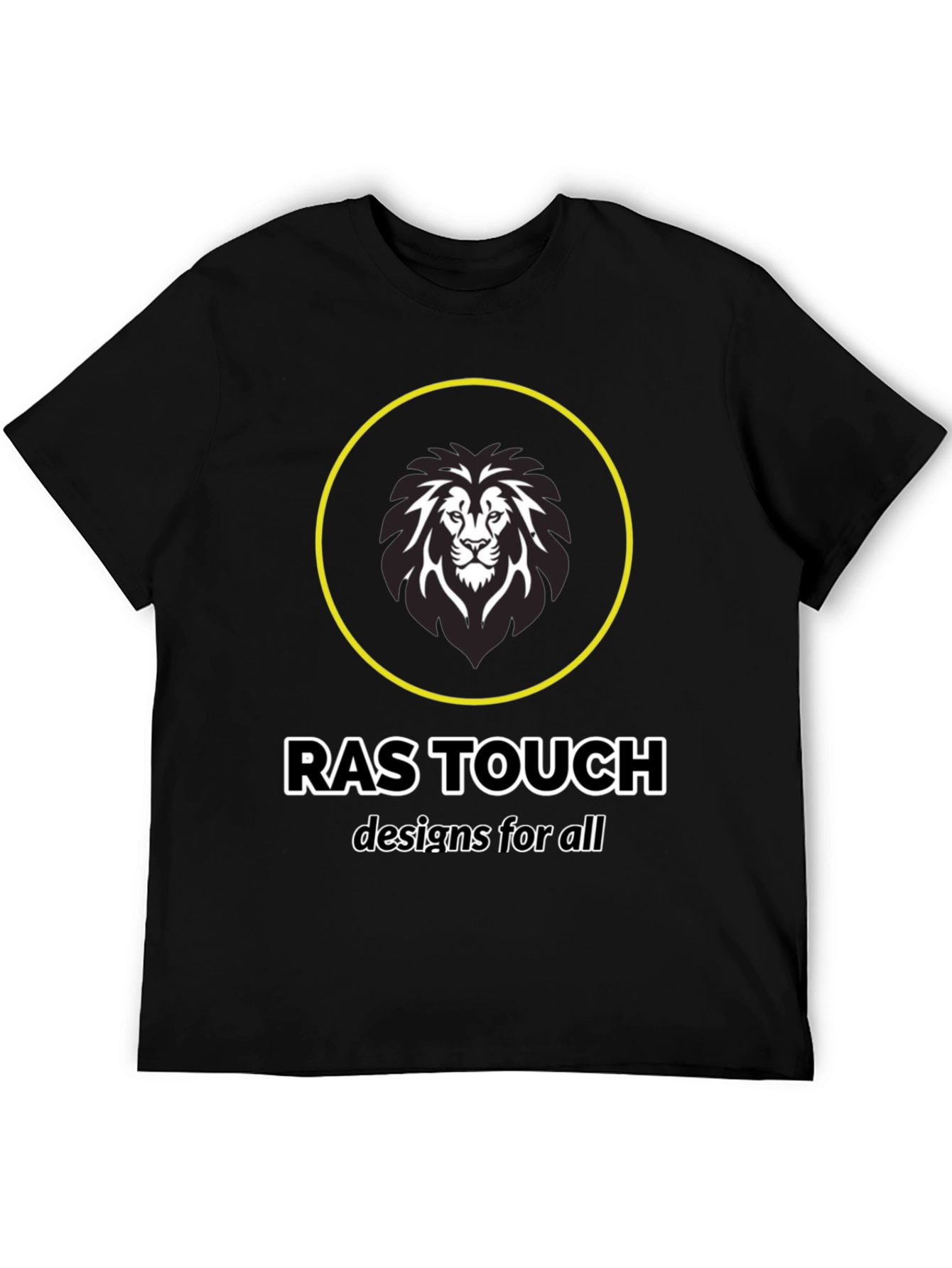 Lion Emblem Tee - Ras Touch Designs