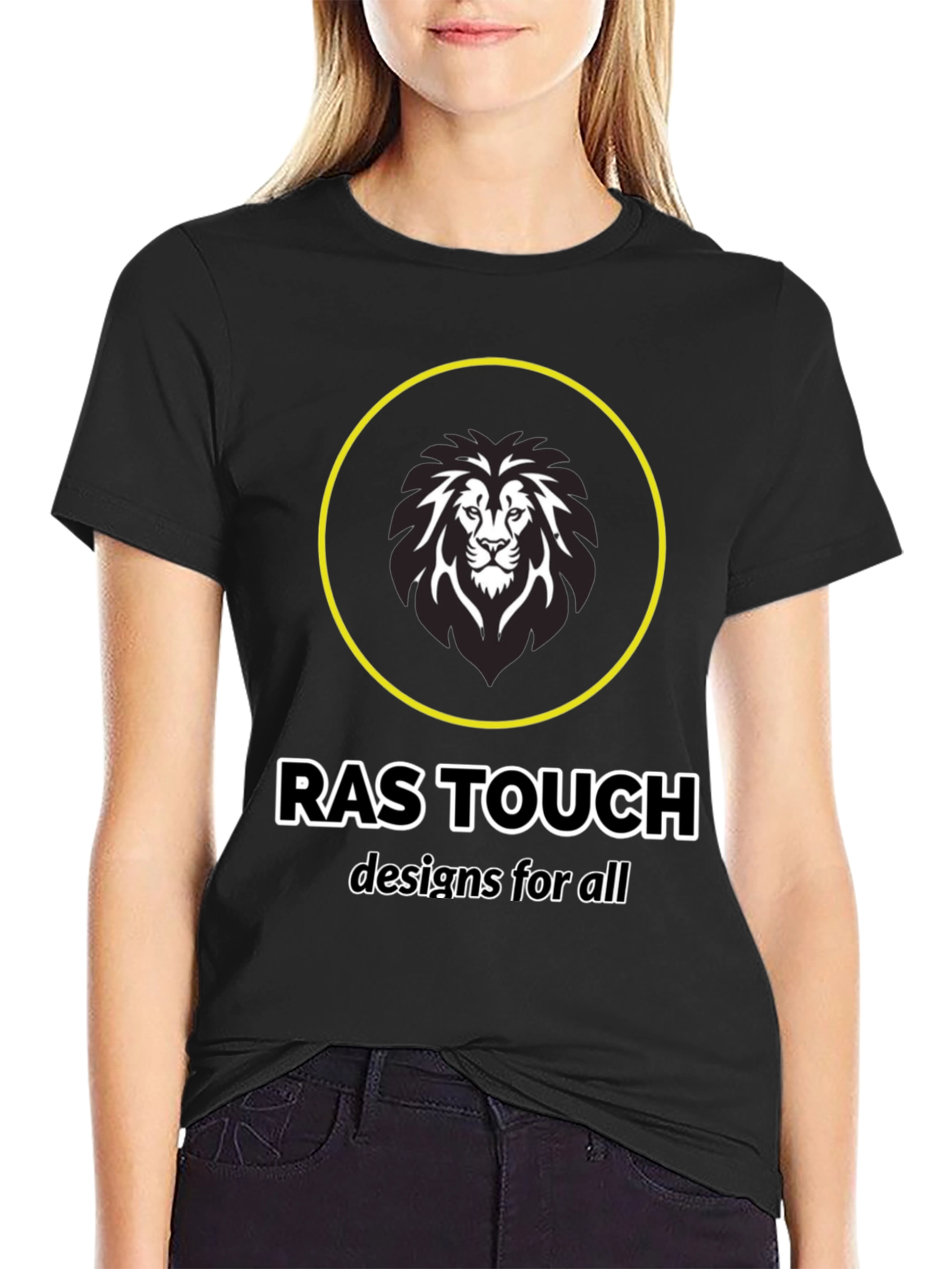 Lion Emblem Tee - Ras Touch Designs