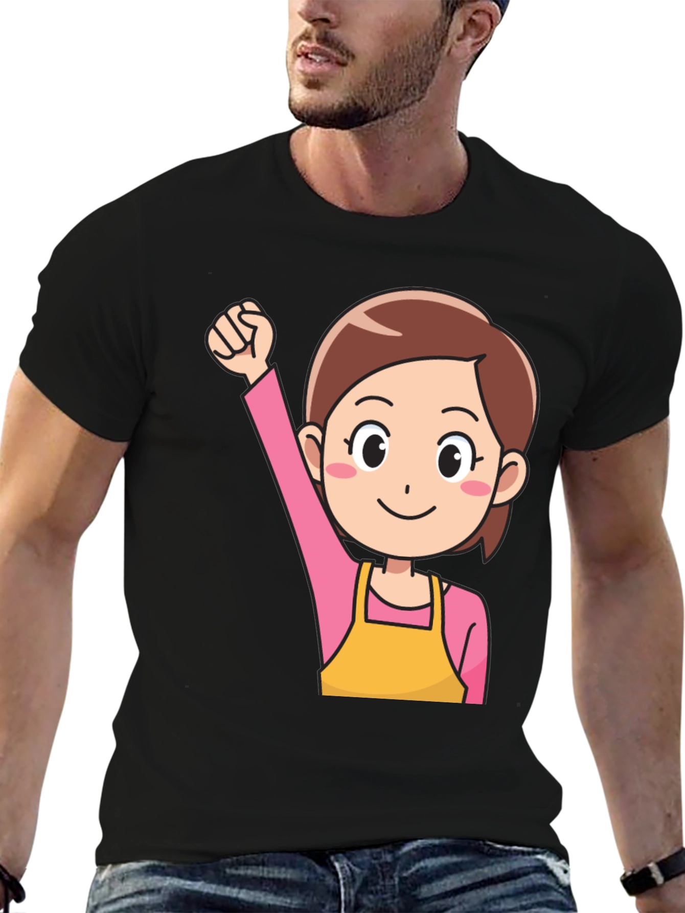 Empowered Woman Cartoon T-Shirt