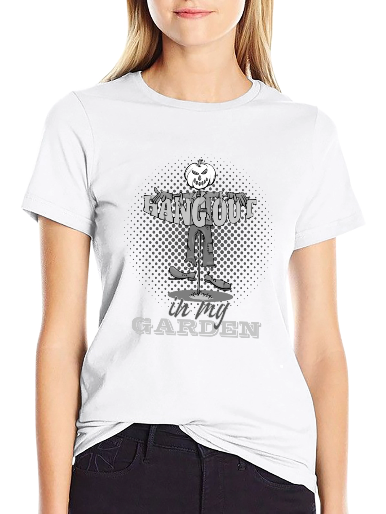 Halloween Scarecrow Garden T-Shirt