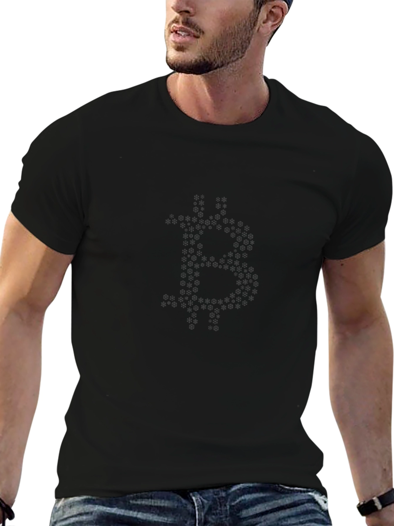 Bitcoin Graphic T-Shirt - Black Crypto Tee
