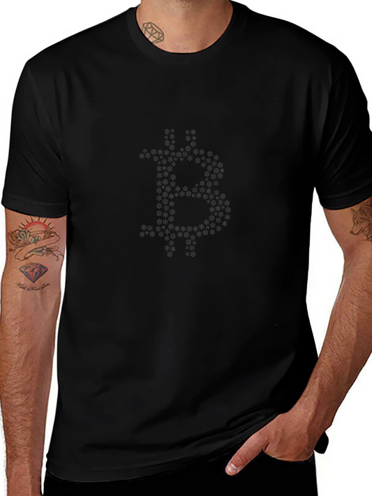 Bitcoin Graphic T-Shirt - Black Crypto Tee