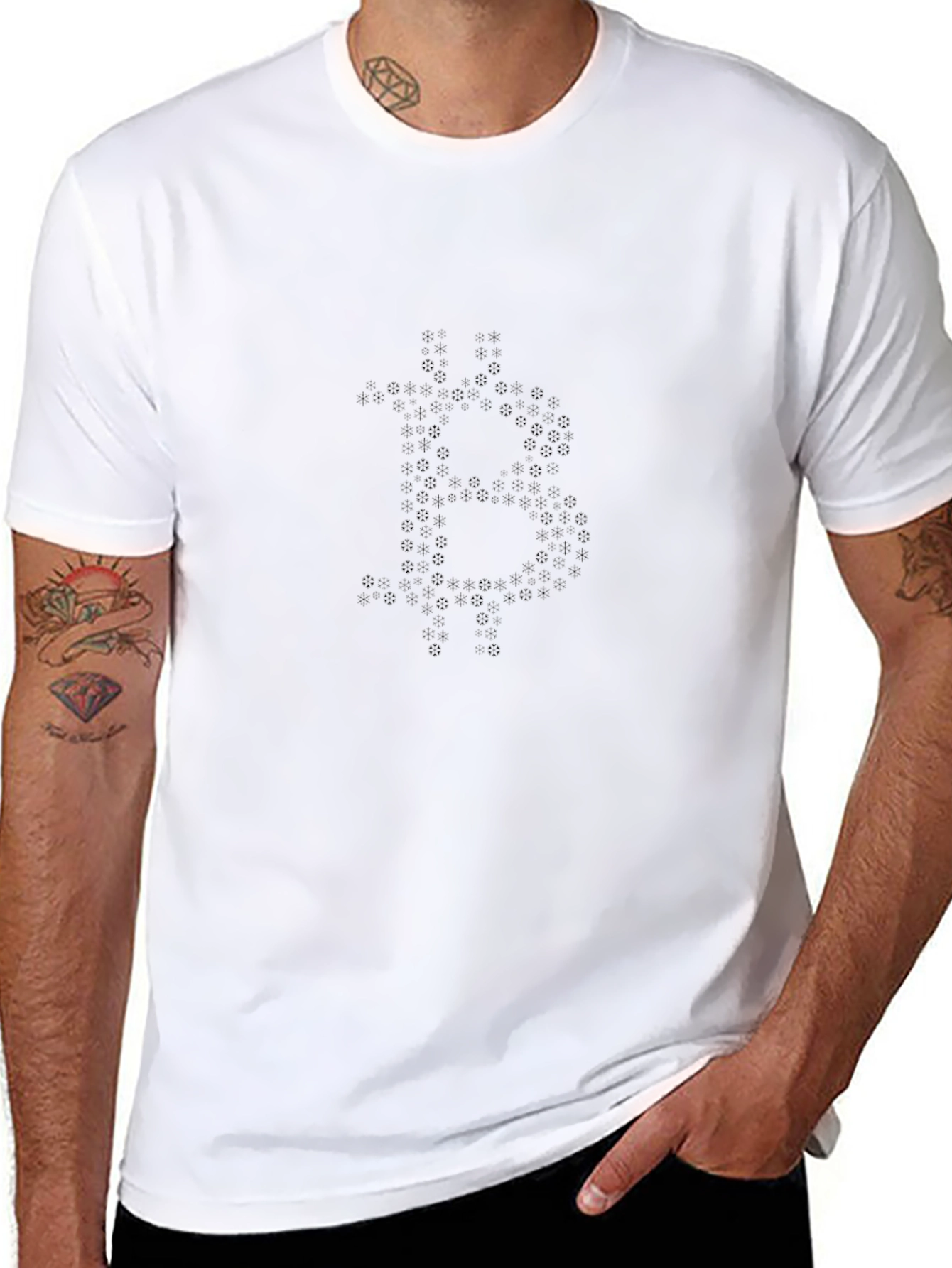 Bitcoin Graphic T-Shirt - Black Crypto Tee