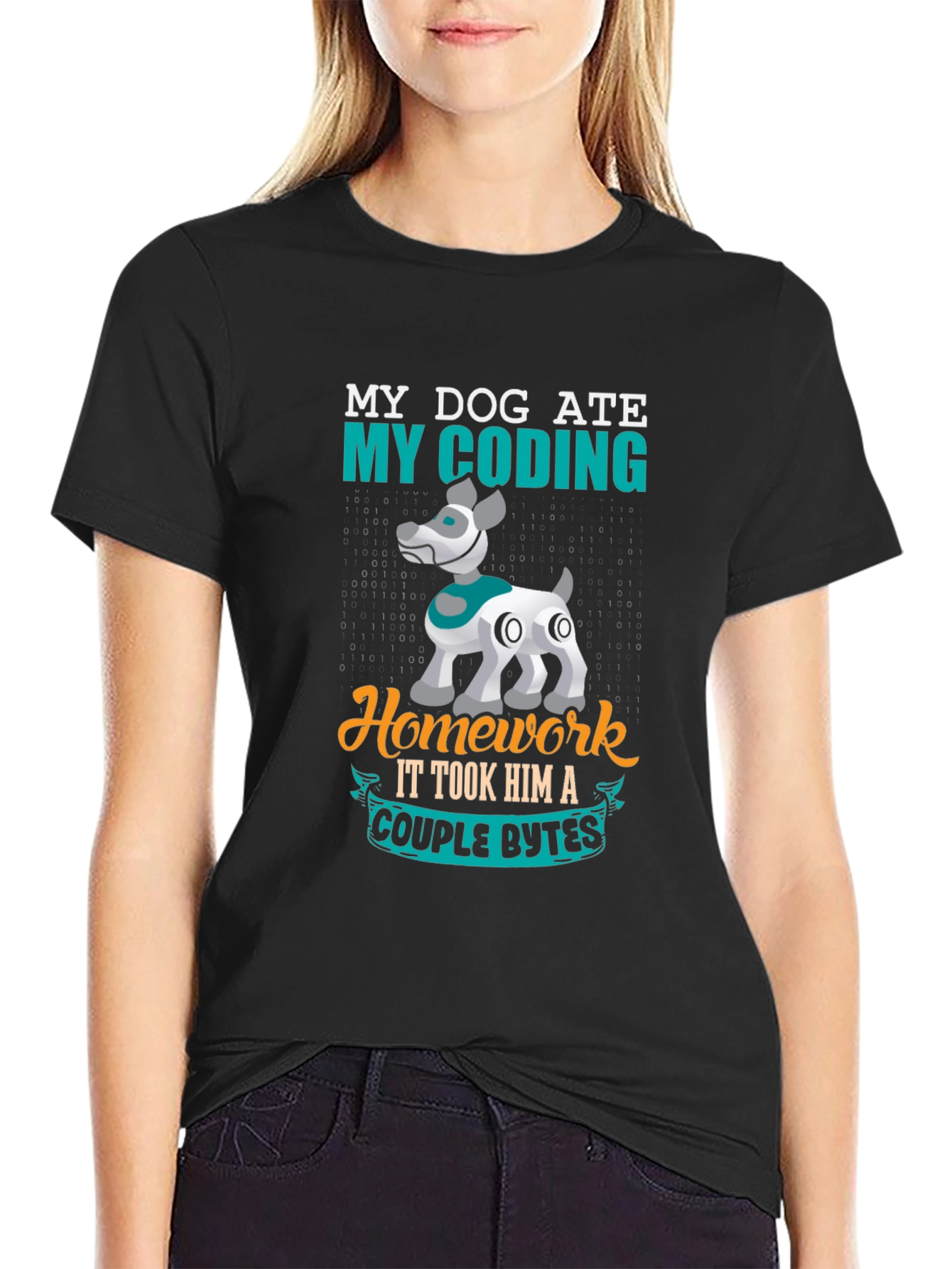 My Dog Ate My Coding Homework T-Shirt