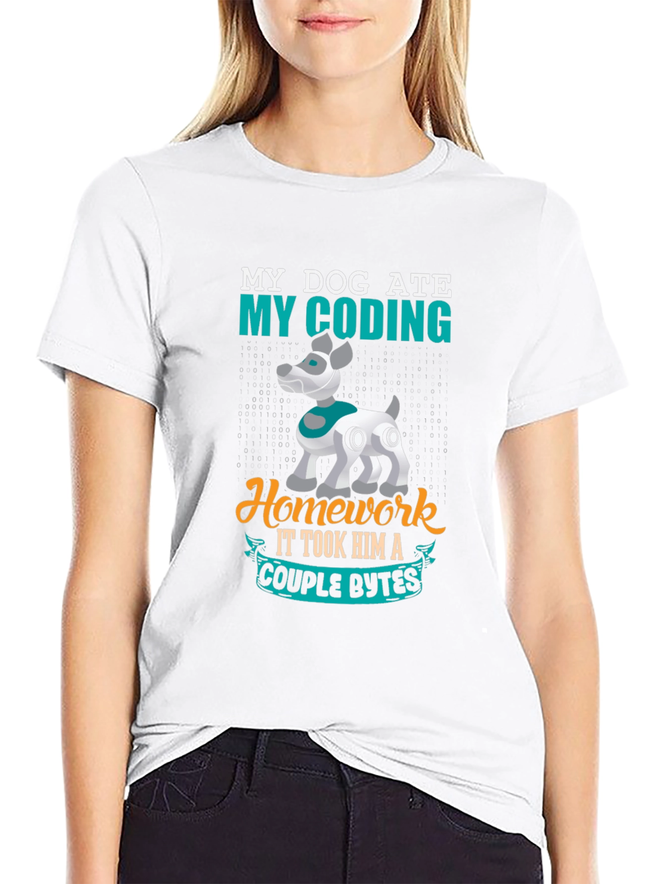 My Dog Ate My Coding Homework T-Shirt