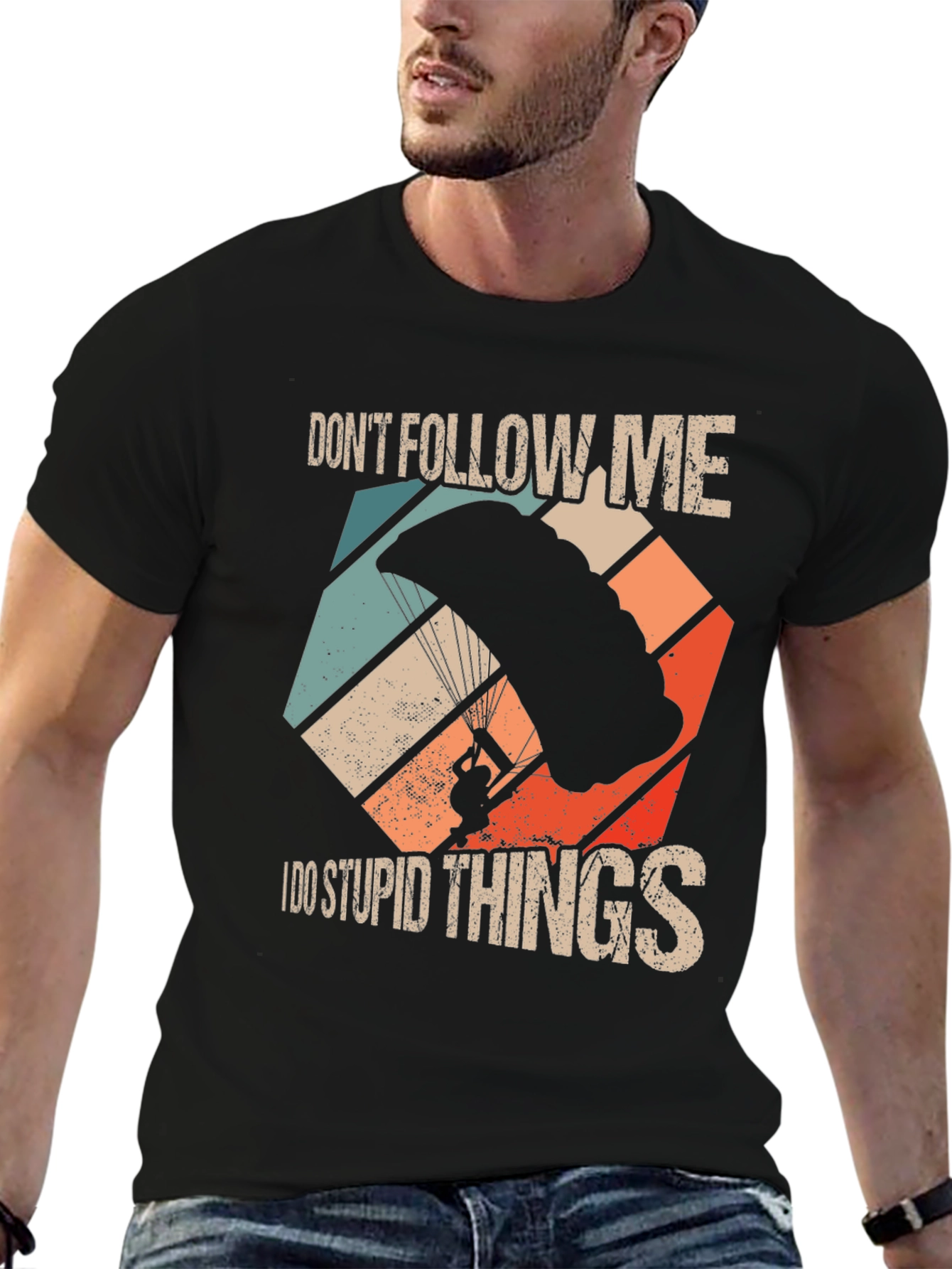 Dont Follow Me Skydiving T-Shirt