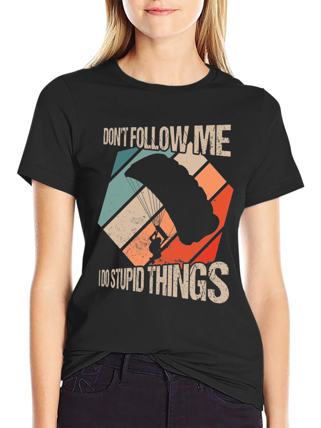 Dont Follow Me Skydiving T-Shirt