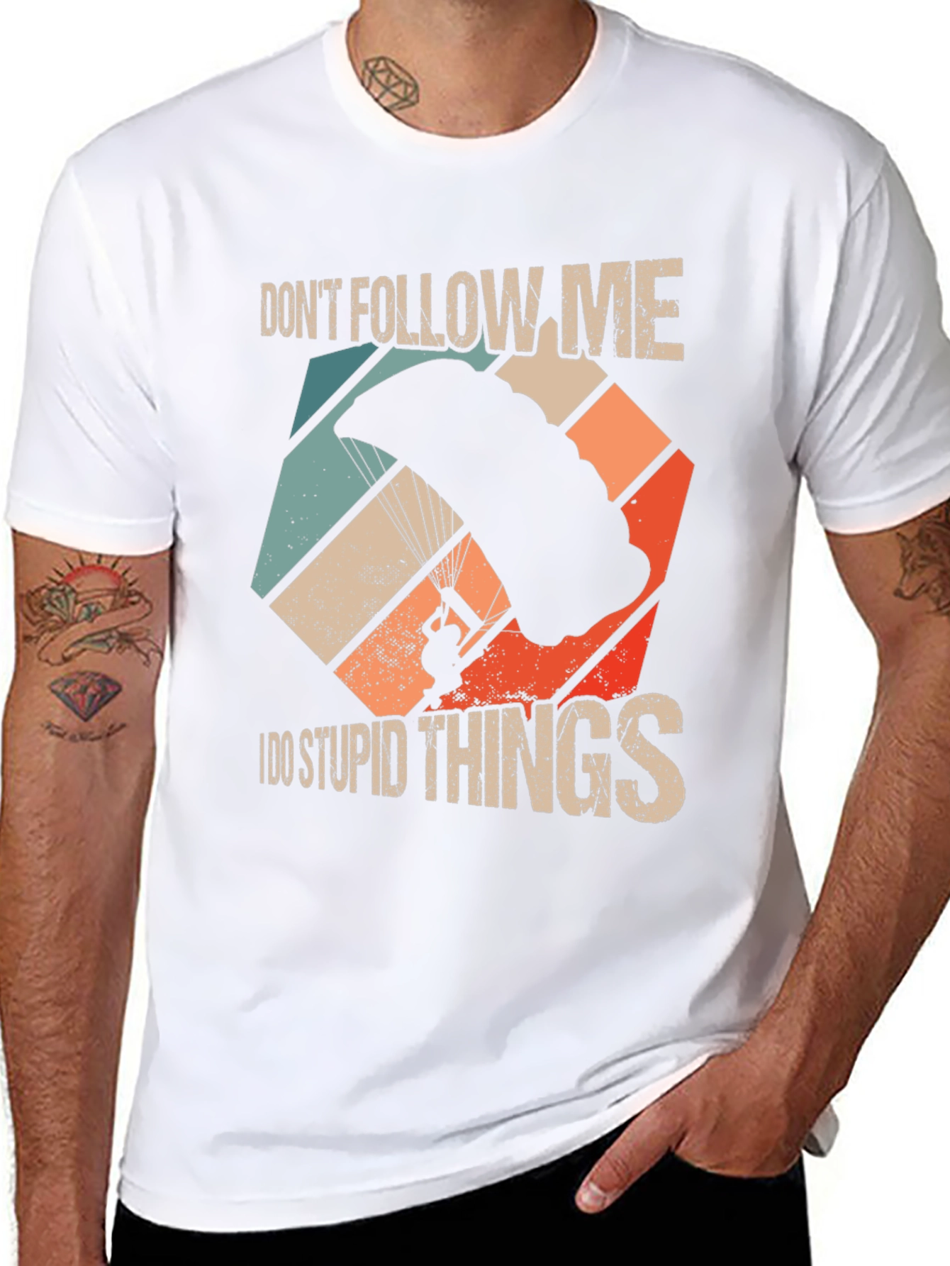 Dont Follow Me Skydiving T-Shirt