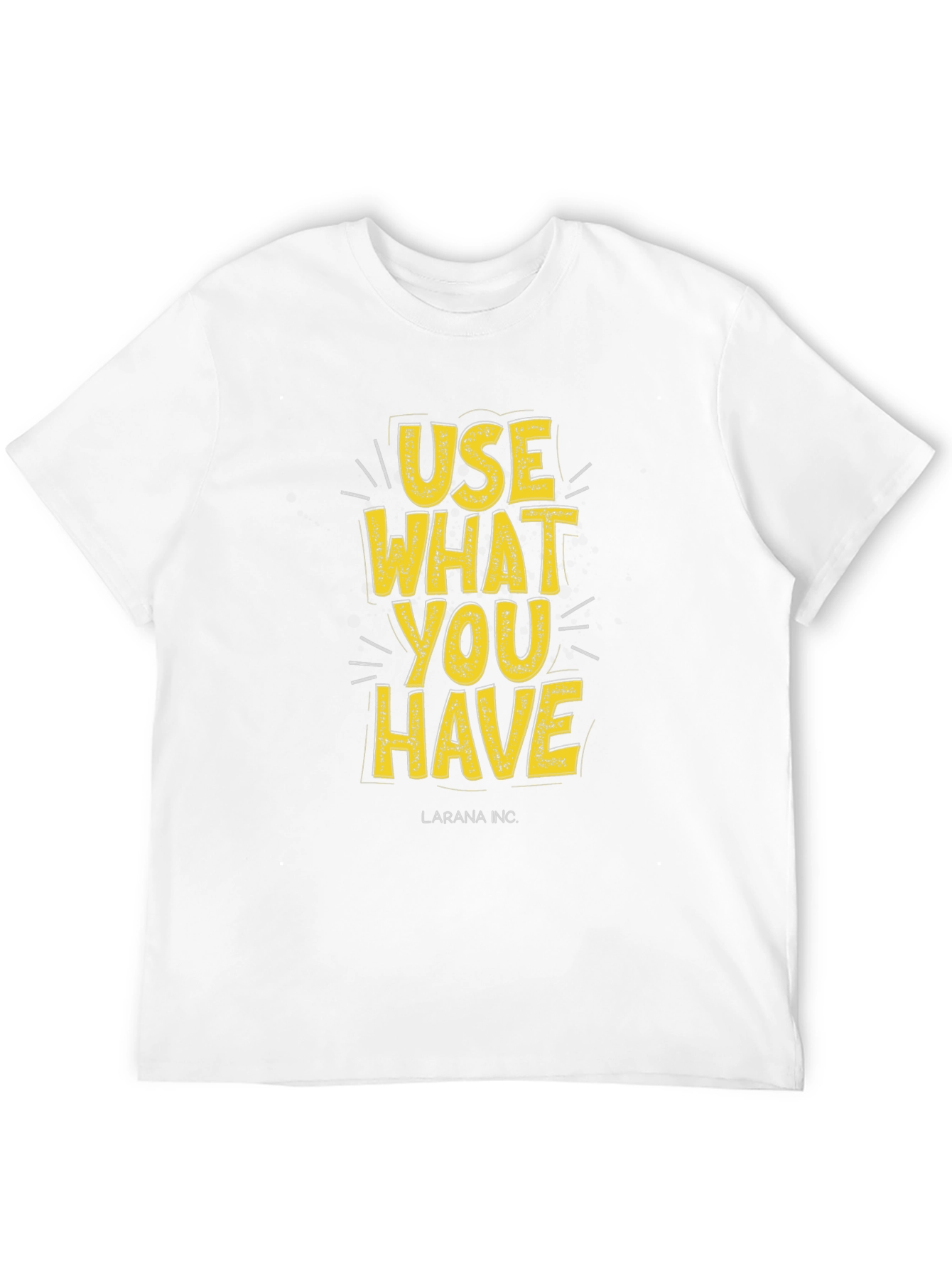 Use What You Have Graphic Tee - Black