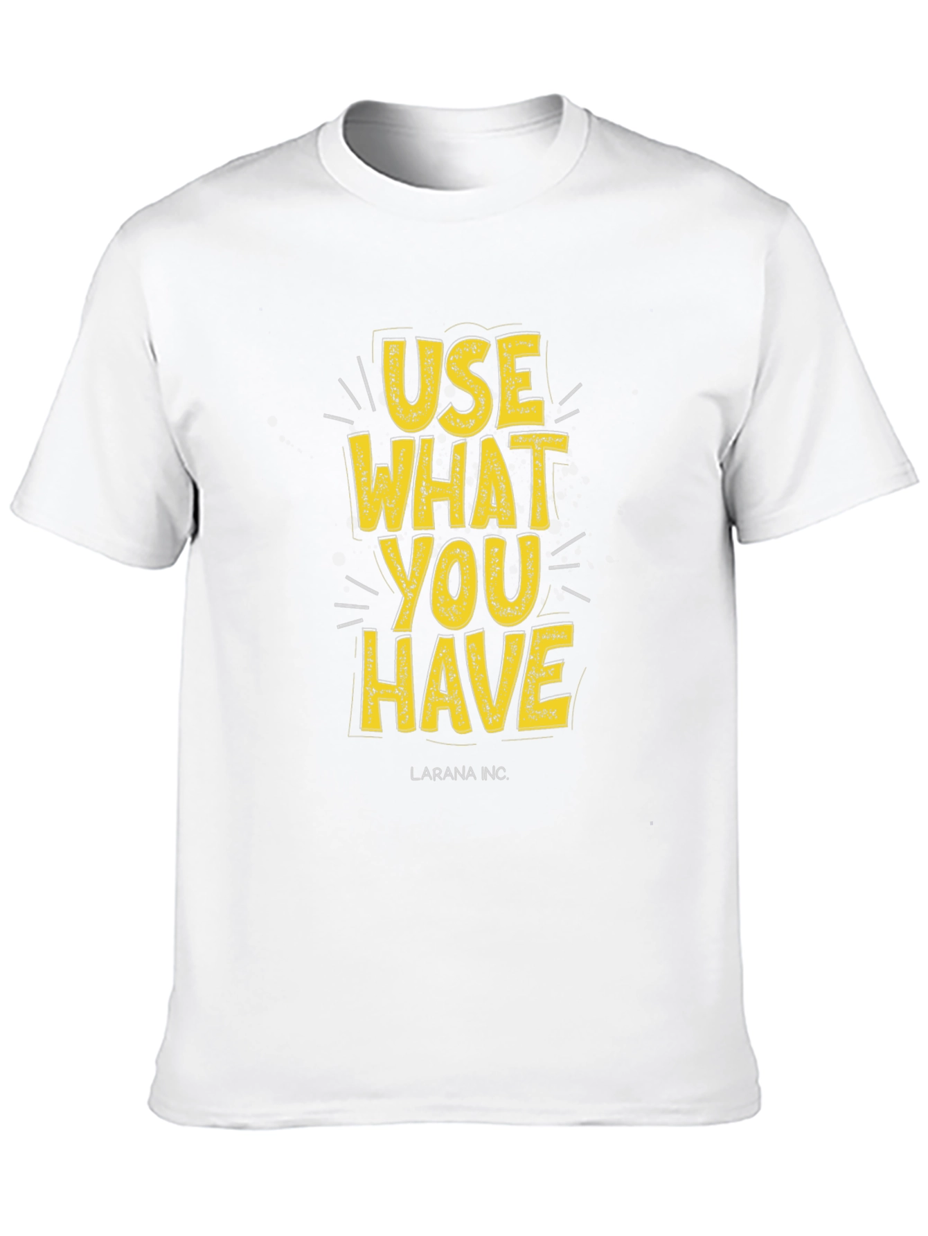 Use What You Have Graphic Tee - Black