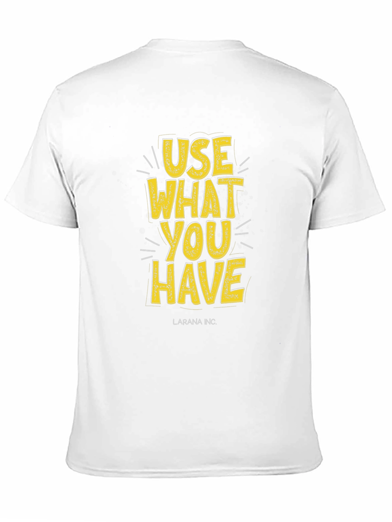 Use What You Have Graphic Tee - Black