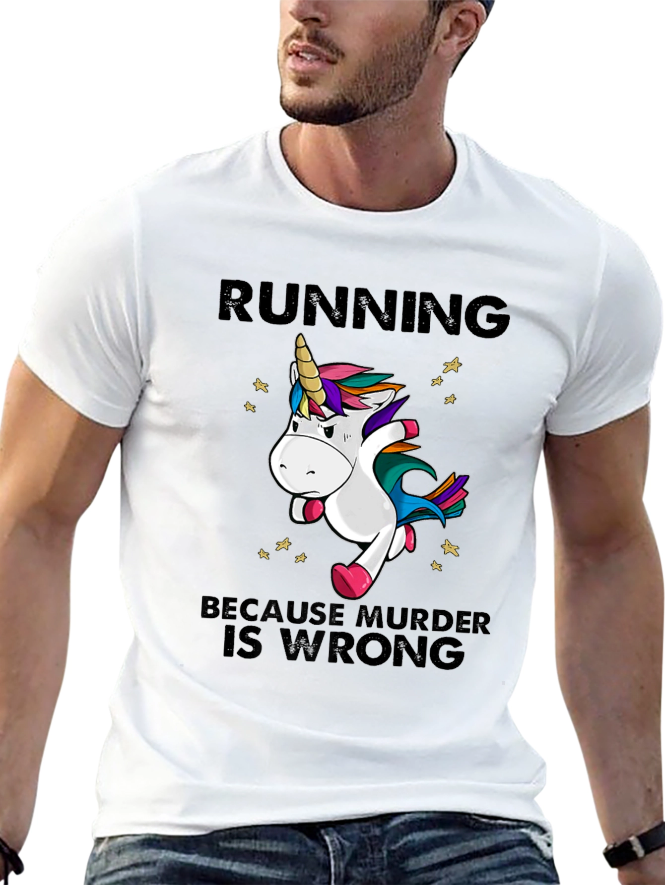 Running Because Murder is Wrong T-Shirt
