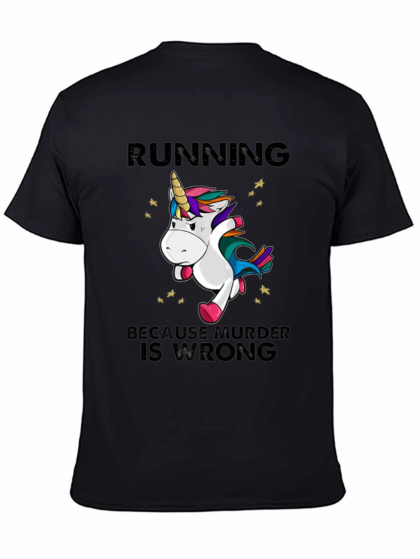 Running Because Murder is Wrong T-Shirt