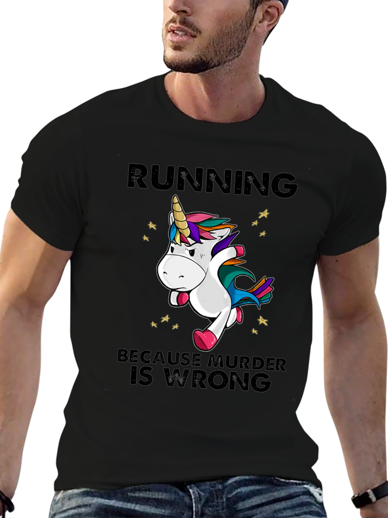 Running Because Murder is Wrong T-Shirt