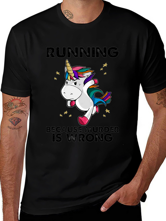 Running Because Murder is Wrong T-Shirt