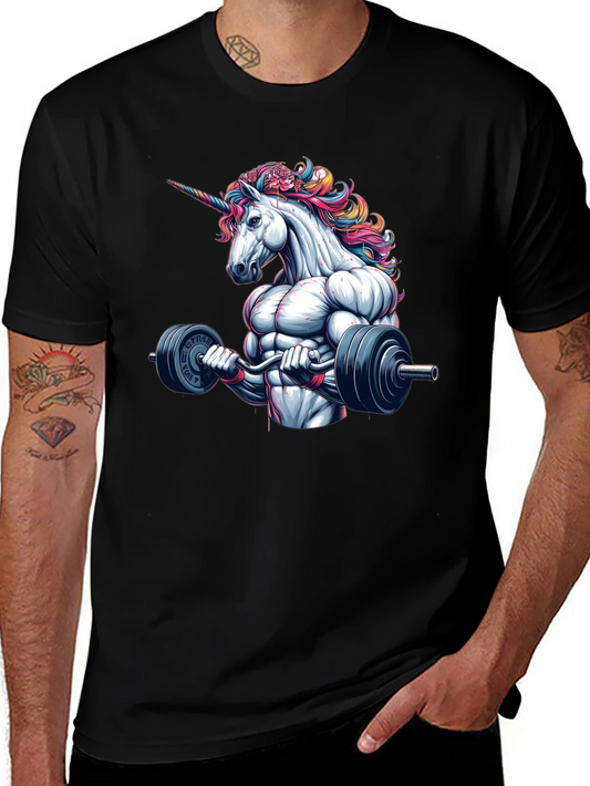 Unicorn Gym Bro T-Shirt
